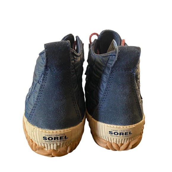 Sorel OUT 'N ABOUT PLUS Boot Women's US 8 Blue Quilted NL3152-464 Waterproof - Picture 2 of 6